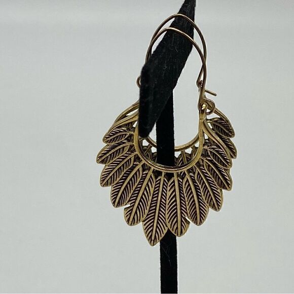 On sale. Retro style antique copper handmade earringsSpecial offer on this item - Picture 5 of 5